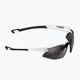 Bliz Motion + S3 fényes fehér / füst ezüst tükör kerékpáros szemüveg 6