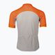 Férfi kerékpáros mez POC Essential Road Logo zink orange/granite grey 2