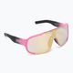 Kerékpáros szemüveg POC Aspire pink/uranium black translucent/clarity road gold