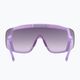 Kerékpáros szemüveg POC Devour purple quartz translucent/clarity road silver 8