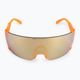 Kerékpáros szemüveg POC Propel fluorescent orange translucent/clarity road gold 4