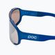 Kerékpáros szemüveg POC Aspire opal blue translucent/clarity trail silver 4