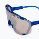 Kerékpáros szemüveg POC Devour opal blue translucent/clarity trail silver 6