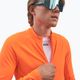 Férfi kerékpáros hosszú ujjú POC Radiant Jersey zink orange 3