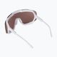 Kerékpáros szemüveg POC Devour hydrogen white/clarity trail silver 3