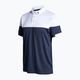 Férfi Peak Performance Player Block golf póló póló tengerészkék és fehér G77181070 2