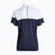 Férfi Peak Performance Player Block golf póló póló tengerészkék és fehér G77181070 3
