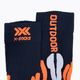 X-Socks Trek Outdoor trekking zokni éjkék/kurkuma narancssárga 3