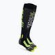 Snowboard zokni X-Socks Snowboard 4.0 fekete/szürke/fitonsárga