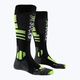 Snowboard zokni X-Socks Snowboard 4.0 fekete/szürke/fitonsárga 5
