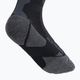 X-Socks Ski Silk Merino 4.0 fekete/sötét szürke melange zokni 3