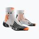 Férfi X-Socks Run Speed Two 4.0 futó zokni arctic white/trick orange 5