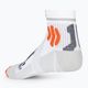 Férfi X-Socks Marathon Energy 4.0 futó zokni arctic white/trick orange 4