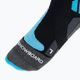 Snowboard zokni X-Socks Snowboard 4.0 fekete/szürke/teal kék 3