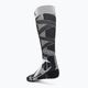 Női sí zokni X-Socks Ski Rider 4.0 szürke melange/opál fekete 2