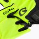 Férfi kerékpáros kesztyű Giro Bravo Gel kiemelés sárga 4