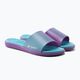 Női RIDER Splash III Slide kék-lila flip flop 83171 5