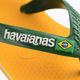 Havaianas Baby Brasil Logo II szandál pop sárga / amazon 5