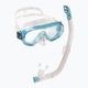 Cressi Ondina gyermek snorkel készlet + Top maszk + snorkel Clear Aquamarine DM1010133 9