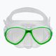 Cressi Perla + Minigringo Gyermek búvárszett maszk + snorkel zöld DM101267 2