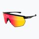 SCICON Aerowing fekete fényes/scnpp többtükrös piros kerékpáros szemüveg EY26060201 2