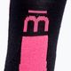 Női Mico Heavy Weight Primaloft sízokni fekete/rózsaszín CA00119 3