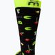 Mico Medium Weight Warm Control sí zokni gyerekeknek fekete és sárga CA02699 3