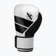 Hayabusa S4 fekete-fehér S4BG bokszkesztyűk 8