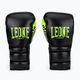 Leone Carbon22 fekete-zöld bokszkesztyű GN222