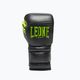 Leone Carbon22 fekete-zöld bokszkesztyű GN222 8