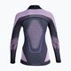 Női termikus pulóver UYN Evolutyon UW Shirt Turtle Neck anthracite melange/raspberry/purple 7