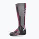 Női sízokni UYN Ski Merino light grey/pink 3