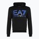 Férfi pulóver EA7 Emporio Armani Train Logo Series Oversize Logo Hoodie Coft black