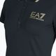 Női polo EA7 Emporio Armani Train Core navy blue 3