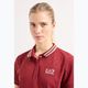 Női EA7 Emporio Armani Golf Pro Polo póló Damier syrah póló 4