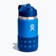 Hydro Flask széles szájú, szalmaszíves fedél és bakancs 355 ml-es palack kék W12BSWBB445 2