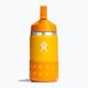 Hydro Flask széles szájú, szalmaszíves fedél és bakancs 355 ml-es termálpalack narancssárga W12BSWBB721