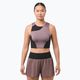 Női futó felső NNormal Trail Cropped Top lila 2