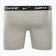 Férfi Nike Everyday Cotton Stretch Boxer Brief 3Pk MP1 fehér/szürke heather / fekete 6