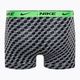 Férfi boxeralsó Nike Everyday Cotton Stretch Trunk 3Pk BAU geo block print/hűvös szürke/fekete 3
