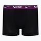 Nike Everyday Cotton Stretch Trunk 3 db férfi boxeralsó black/violet/orange 3