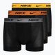 Nike Everyday Cotton Stretch Trunk 3 db férfi boxeralsó grey/orange/yellow