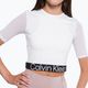 Női Calvin Klein Knit világos fehér póló 4