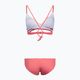 Női kétrészes fürdőruha O'Neill Baay Maoi Bikini piros egyszerű csíkozású bikini 2