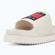 Női papucs Tommy Jeans Elevated Flatform Slide ecru 8