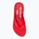 Női flip flop Tommy Hilfiger Global Stripes Flat Beach Sandal fierce red 5