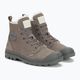 Női cipő Palladium Pampa HI ZIP WL cloudburst/charcoal gray 4