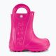 Gyermek gumicsizma Crocs Handle Rain Boot Kids candy pink 2