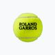 Wilson Roland Garros Clay Ct teniszlabda szett 3 db sárga WRT125000 4