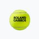 Wilson Roland Garros All Ct teniszlabda szett 3 db sárga WRT126400 3